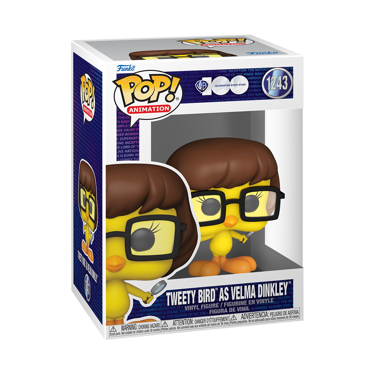 Funko Pop! Animation: Warner Bros 100th - Tweety Bird as Velma Dinkley