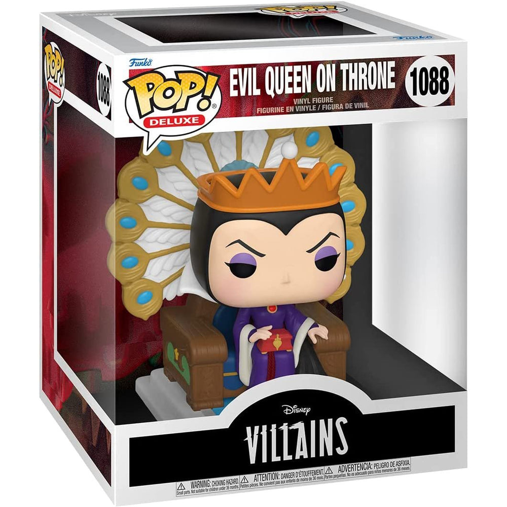 Funko Pop! Deluxe: Disney Villains - Evil Queen on Throne