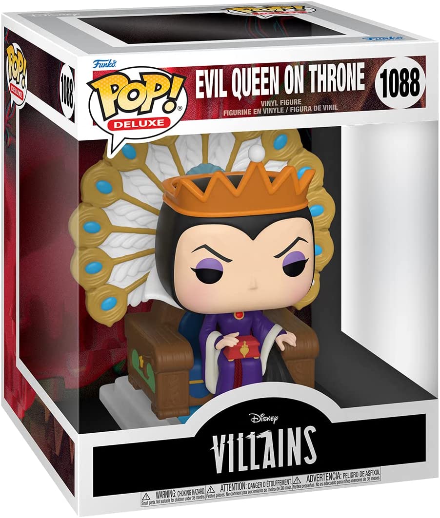 Funko Pop! Deluxe Disney: Villains - Evil Queen on Throne #1088