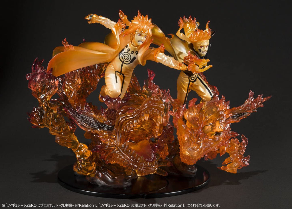 Tamashii Nations Naruto Shippuden Minato Namikaze Kurama Kizuna Relation Bandai FiguartsZero
