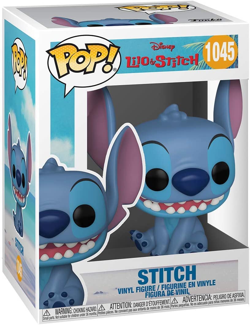 Funko Pop! Disney: Lilo & Stitch - Smiling Seated Stitch Vinyl Figure