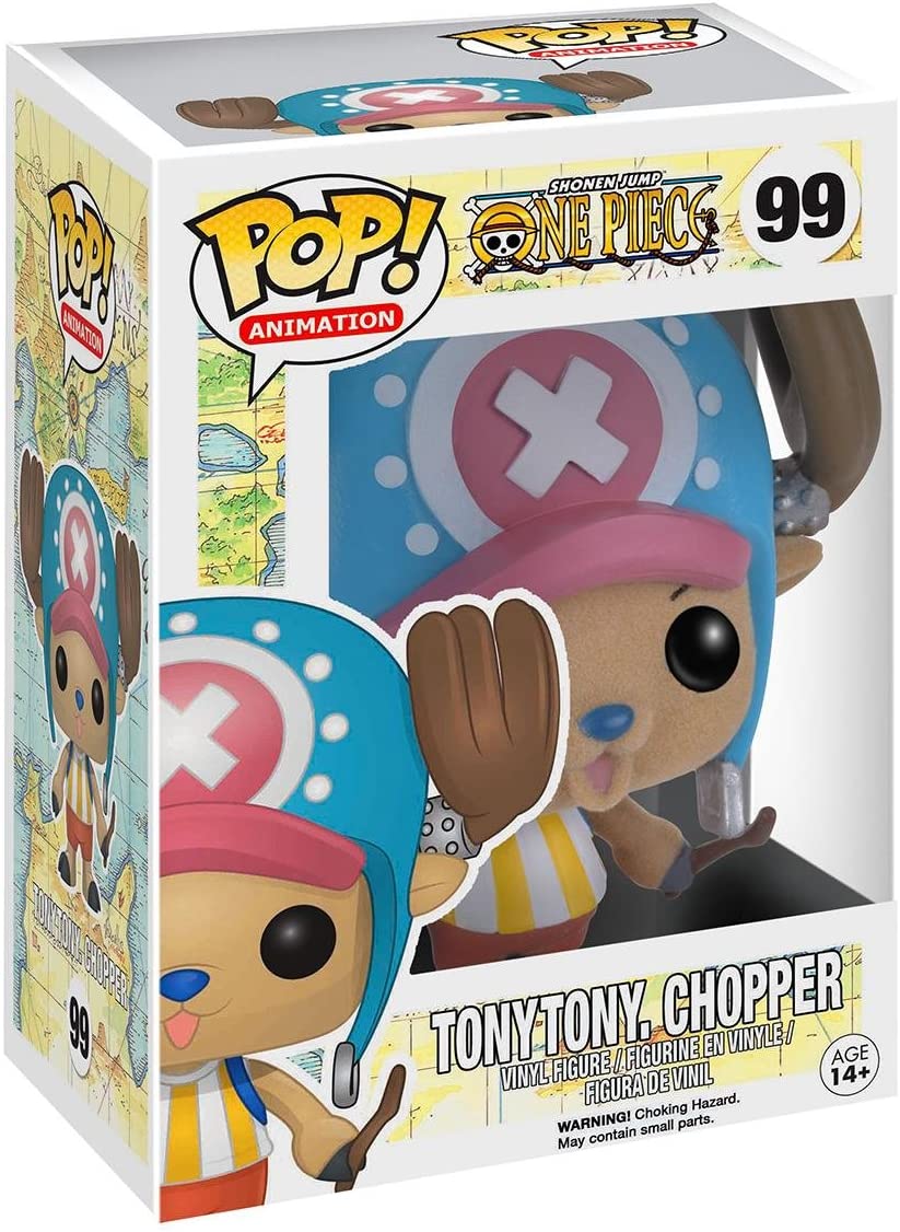 Funko Pop! Animation: One Piece - Tony Tony Chopper #99 Flocked Funimation Exclusive