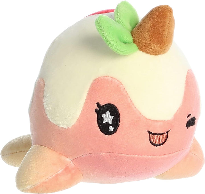 Aurora - Tasty Peach - 7" Peach Nomwhal Plush