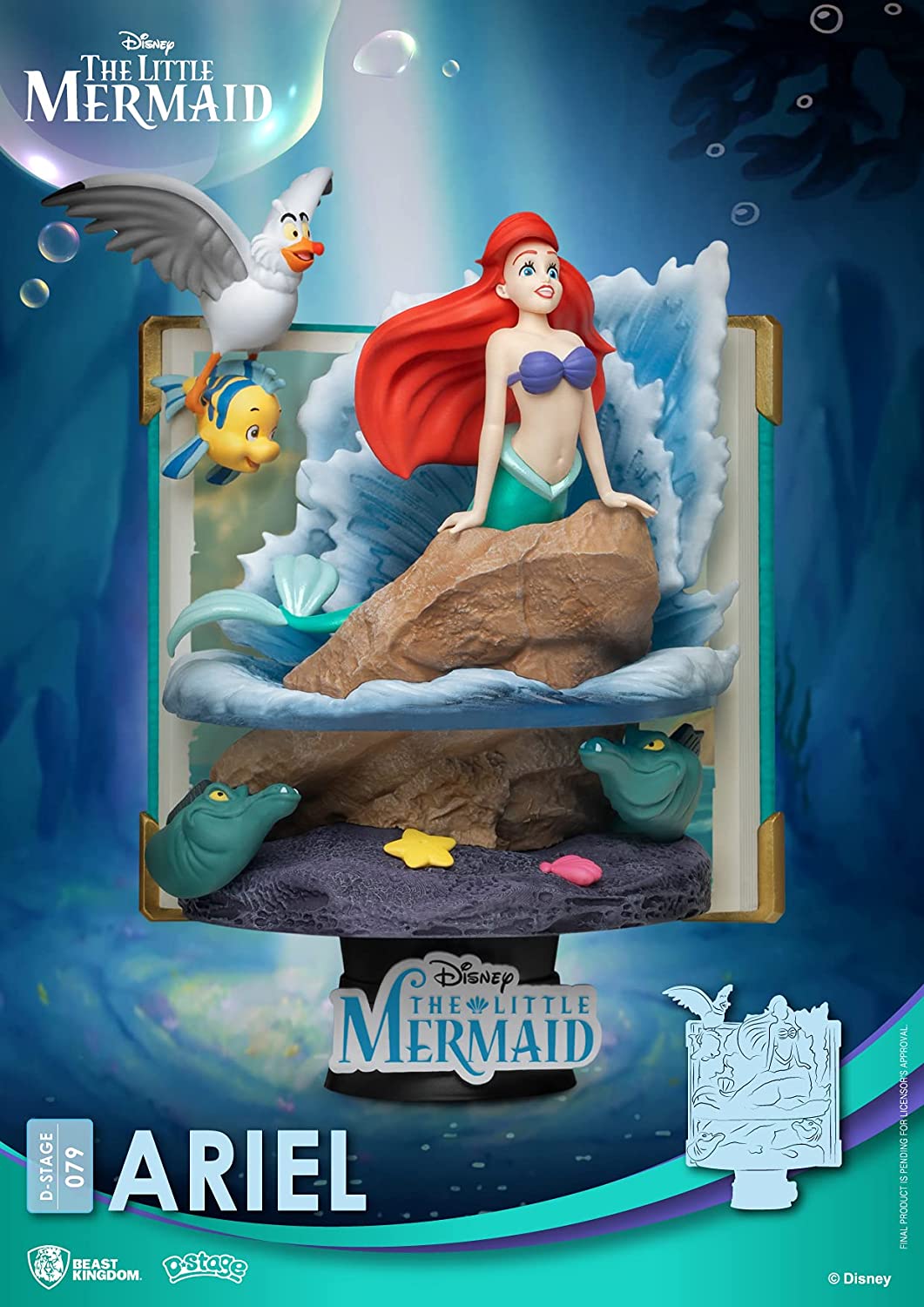 Beast Kingdom Disney Story Book Series: Ariel DS-079 D-Stage Statue - Fundom