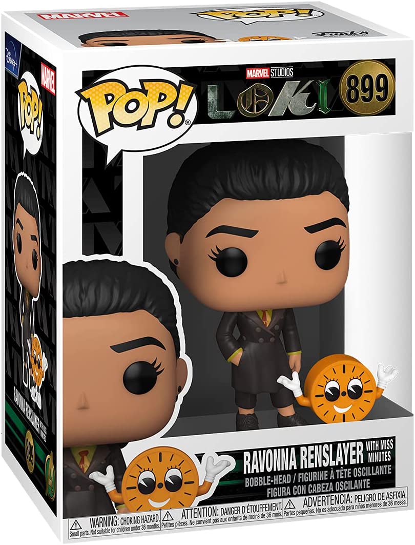 Funko Pop! & Buddy Marvel: Loki - Ravonna Renslayer with Miss Minutes #899