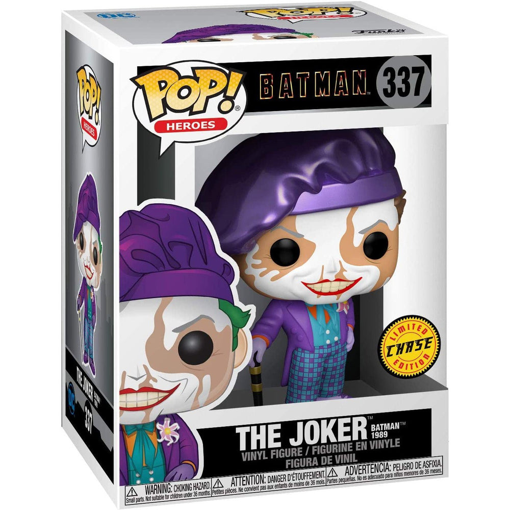 Funko Pop Heroes: Batman 1989 Joker With Hat Chase Vinyl Figure