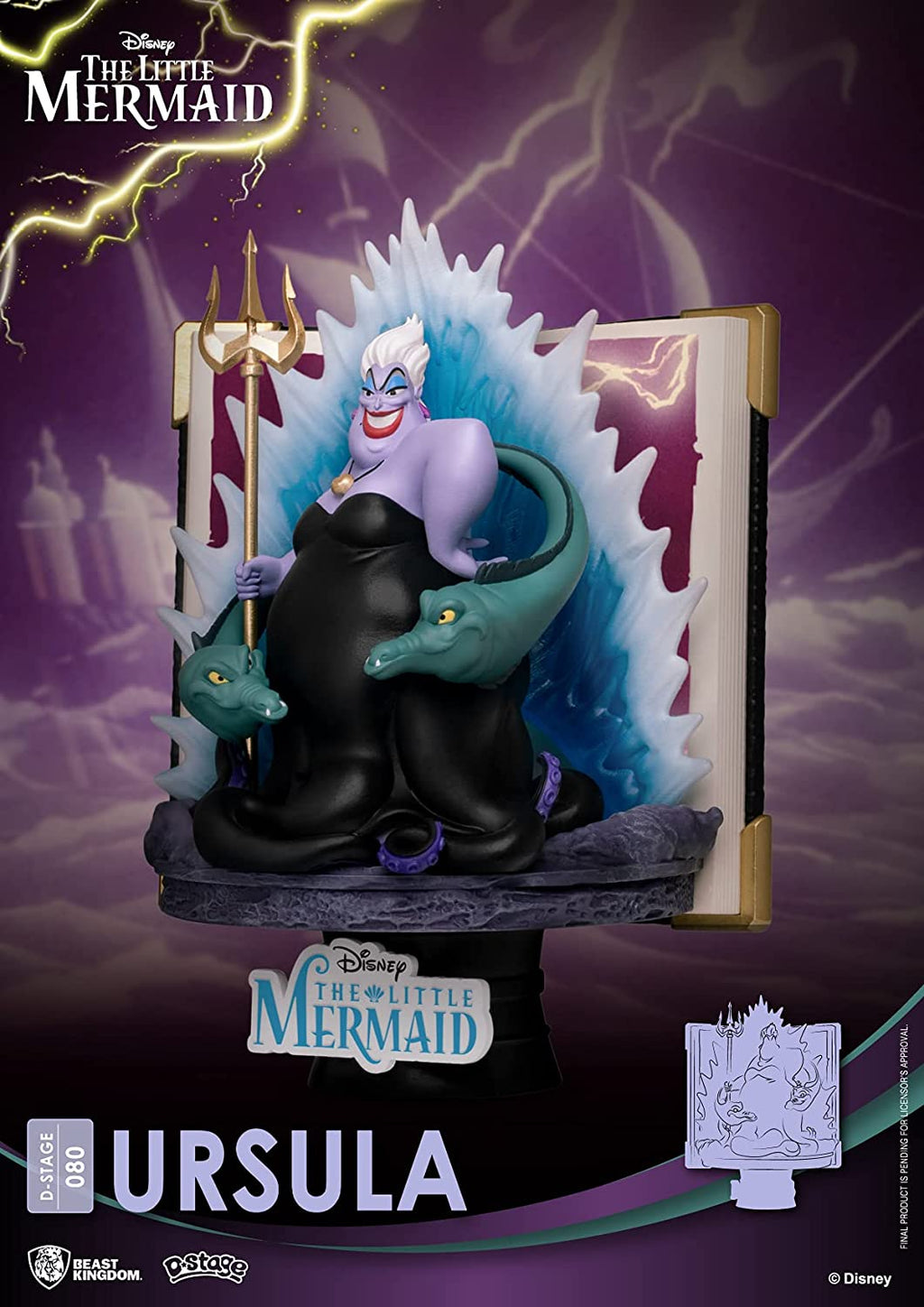 Beast Kingdom - Disney The Little Mermaid - Ursula DS-080 - Story Book Series D-Stage Statue