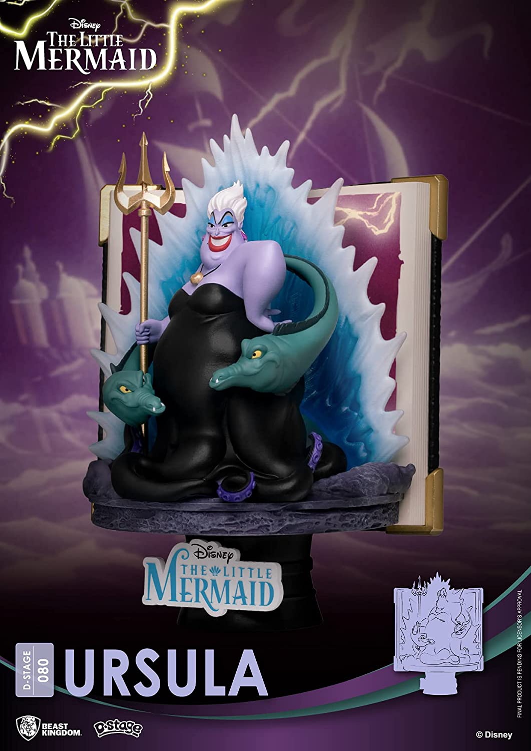 Beast Kingdom Disney Story Book Series: Ursula DS-080 D-Stage Statue