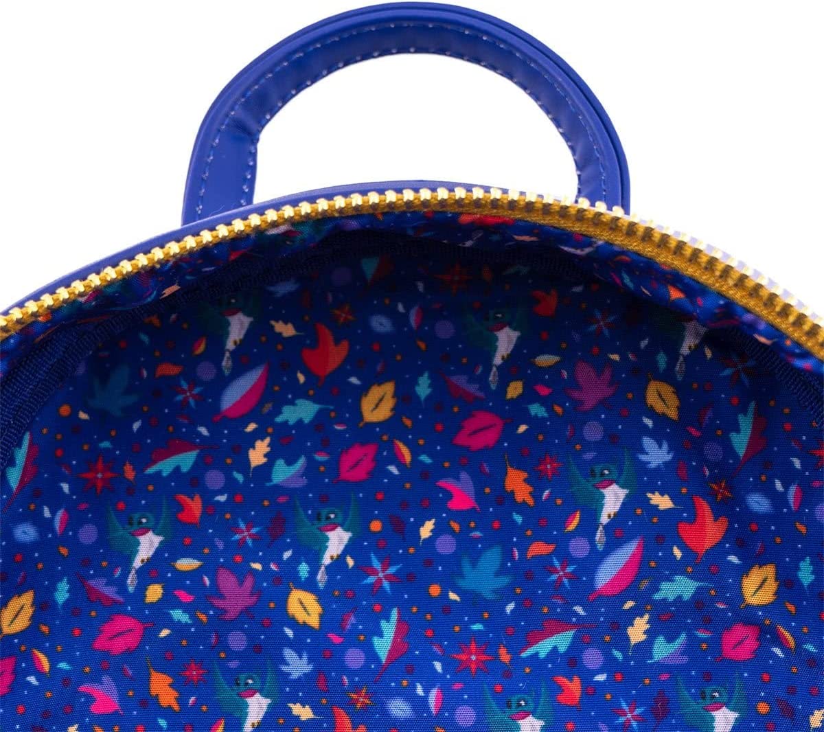 Loungefly Disney Pocohontas Just Around The River Bend Womens Double Strap Shoulder Bag Purse