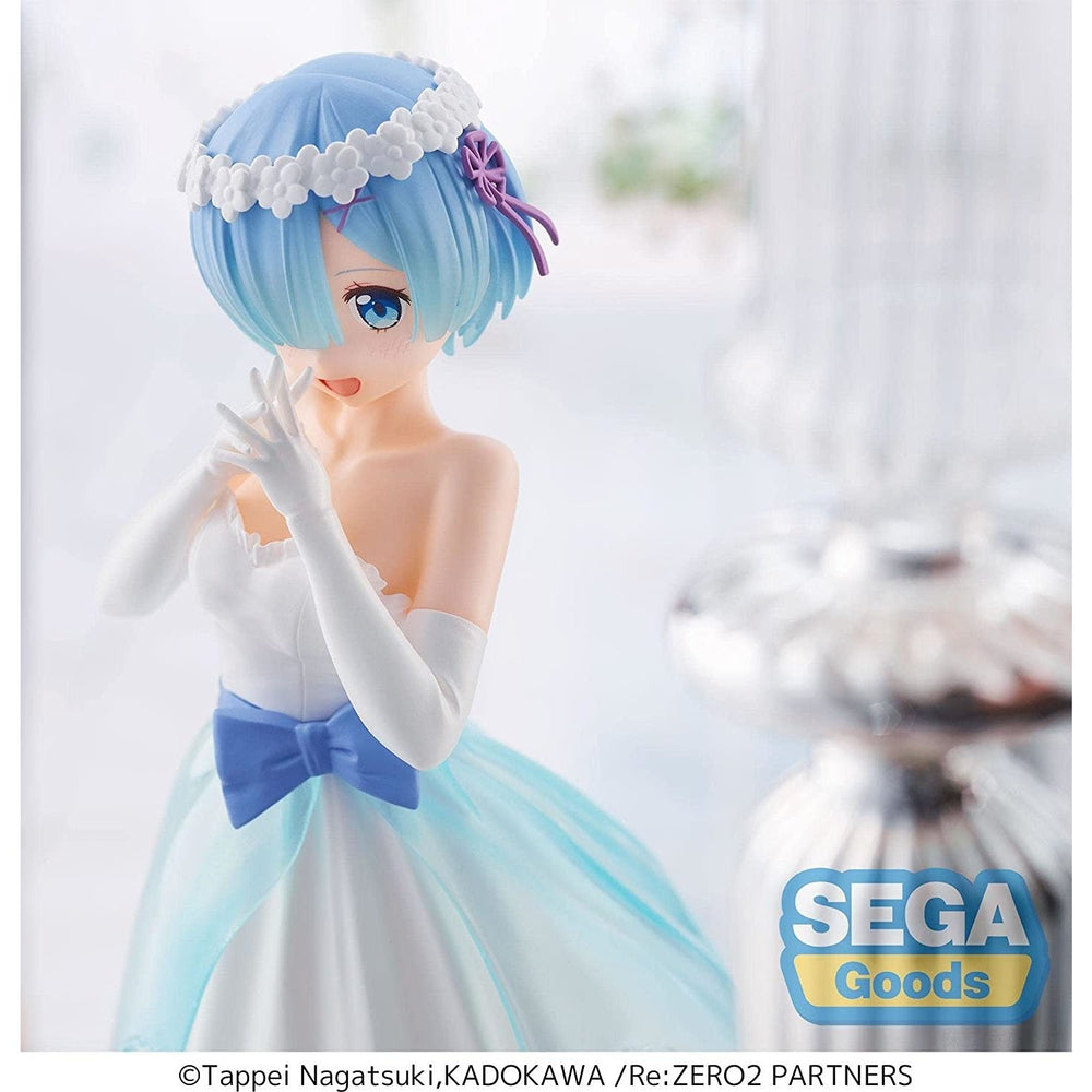 SEGA Re:Zero – Starting Life in Another World: Rem Wedding Dress Ver. SPM Figure