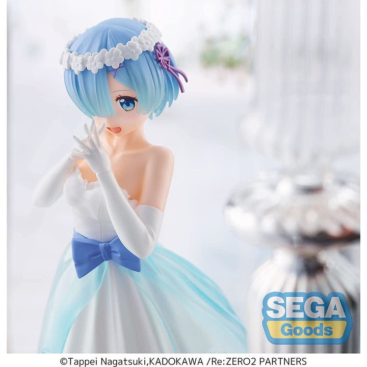SEGA Re:Zero – Starting Life in Another World: Rem Wedding Dress Ver. SPM Figure