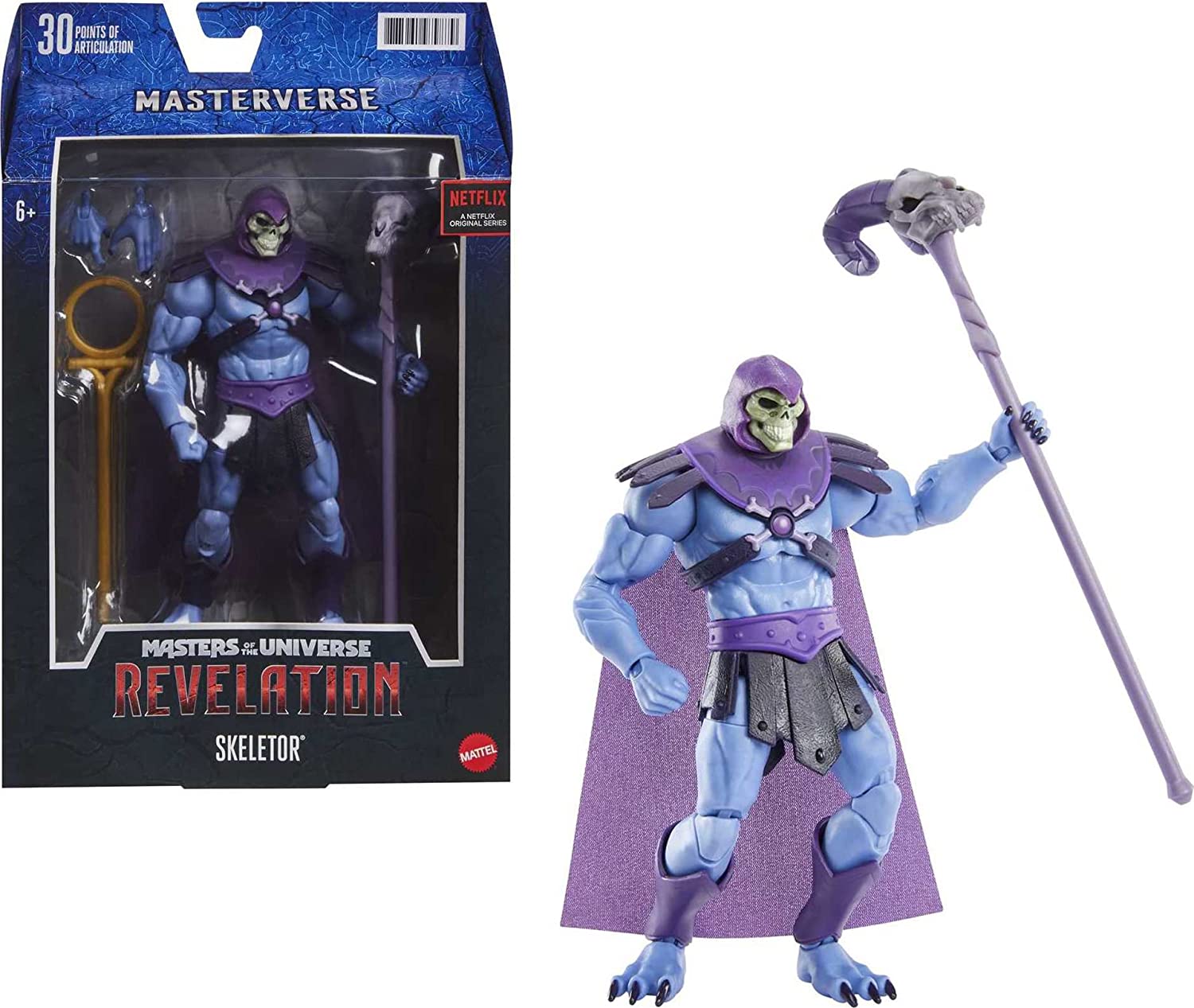 Masters of the Universe Masterverse Revelation Skeletor 7 Inch Battle Action Figure