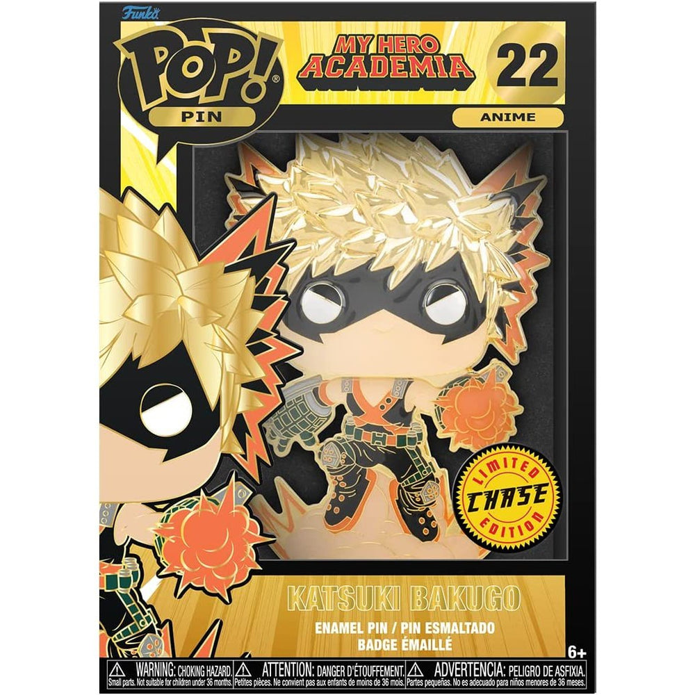 Funko Pop! Sized Pins: My Hero Academia - Bakugo Chase Pin