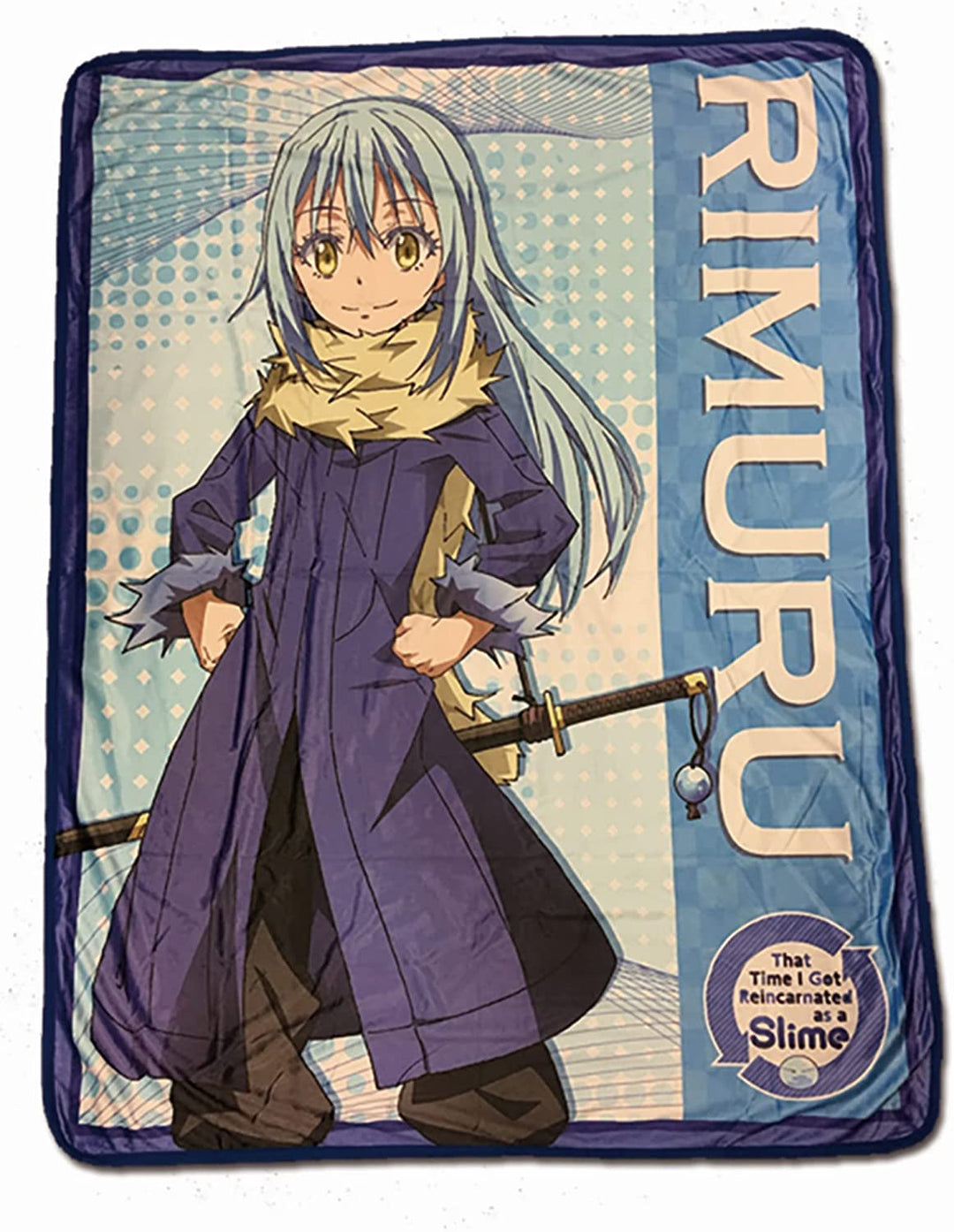 That Time I Got Reincarnated As A Slime Rimuru Tempest Sublimation Throw Blanket 60" by 46"