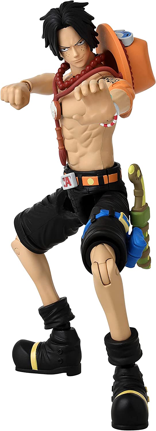 Bandai - One Piece - Portgas D. Ace - Anime Heroes Action Figure