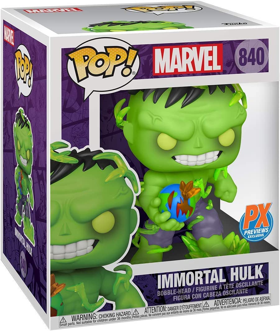 Funko Pop! Super: Marvel - The Immortal Hulk #840 PX Previews Exclusive