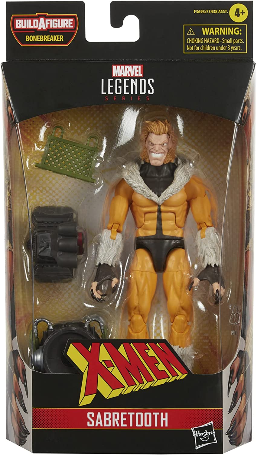 Marvel Legends Series X-Men Sabretooth Action Figure 6-Inch