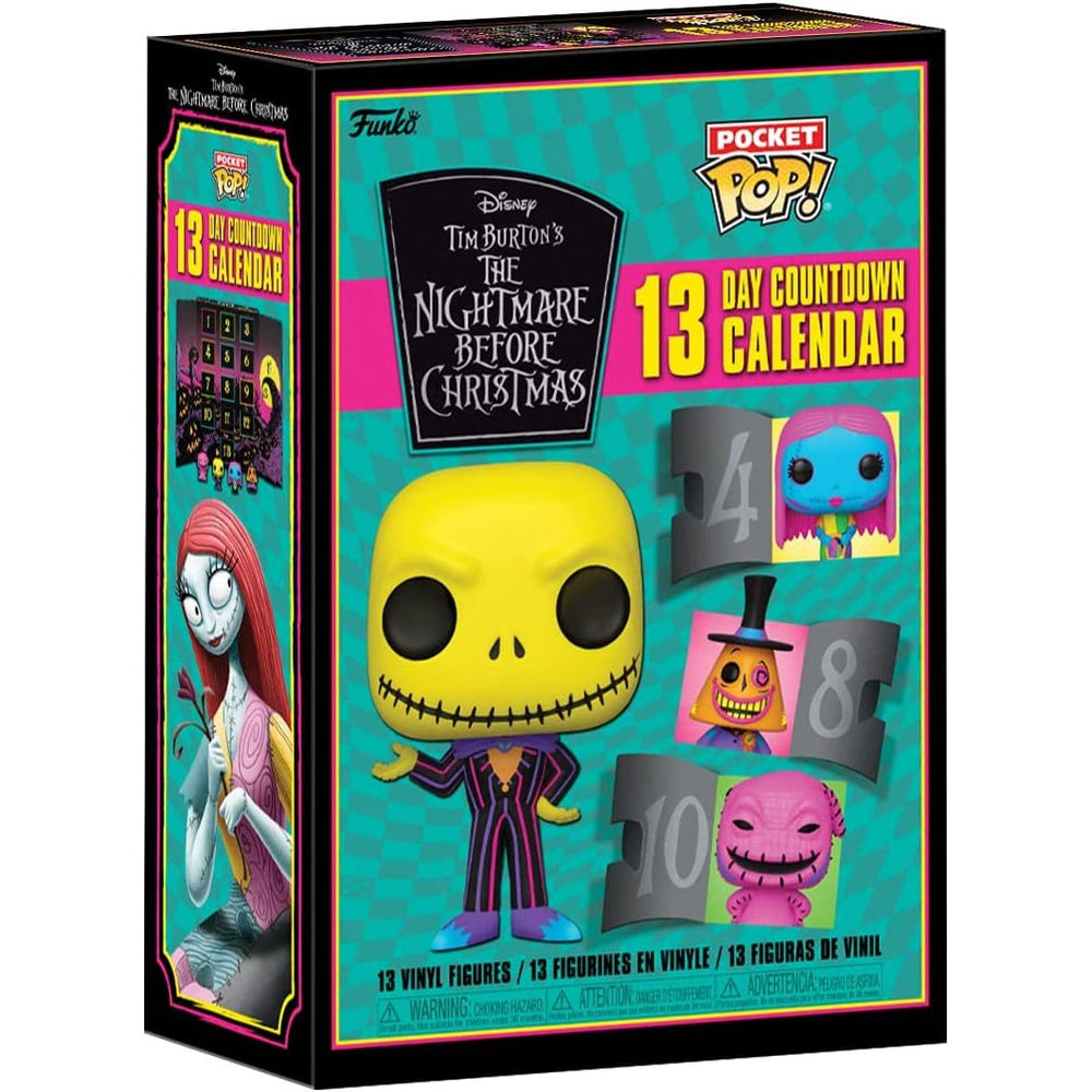 Funko Pop! Advent Calendar: 13 Days - The Nightmare Before Christmas Blacklight