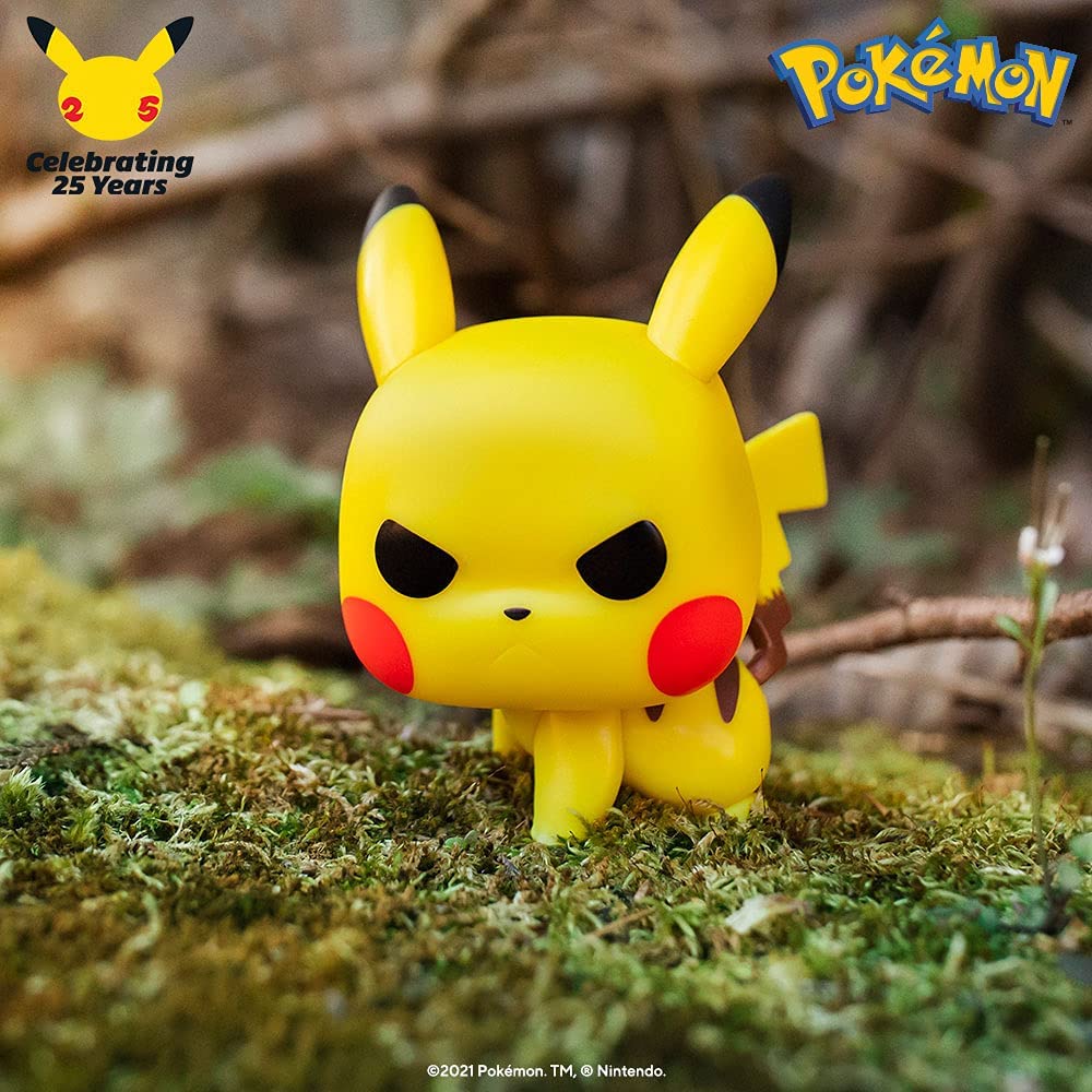 Funko Pop! Games: Pokemon - Pikachu (Attack Stance) Vinyl Figure