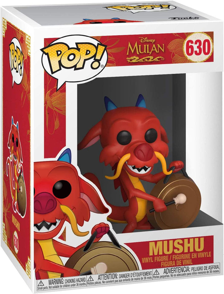 Funko Pop Disney: Mulan - Mushu with Gong Vinyl Figure