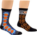 Dragon Ball Super Kame Symbol Anime Officially Licensed 2 Pack Crew Socks