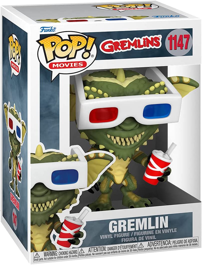 Funko Pop! Movies: Gremlins - Gremlin with 3D Glasses #1147