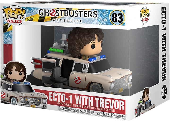 Funko Pop! Ride Movies: Ghostbusters Afterlife - Ecto 1 with Trevor Vinyl Figure