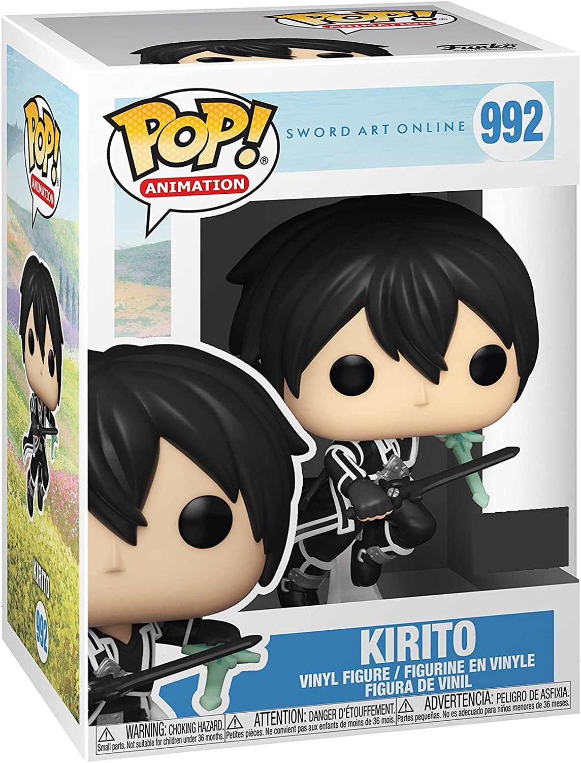 Funko Pop! Anime Sword Art Online Kirito Jumping Exclusive Vinyl Figure