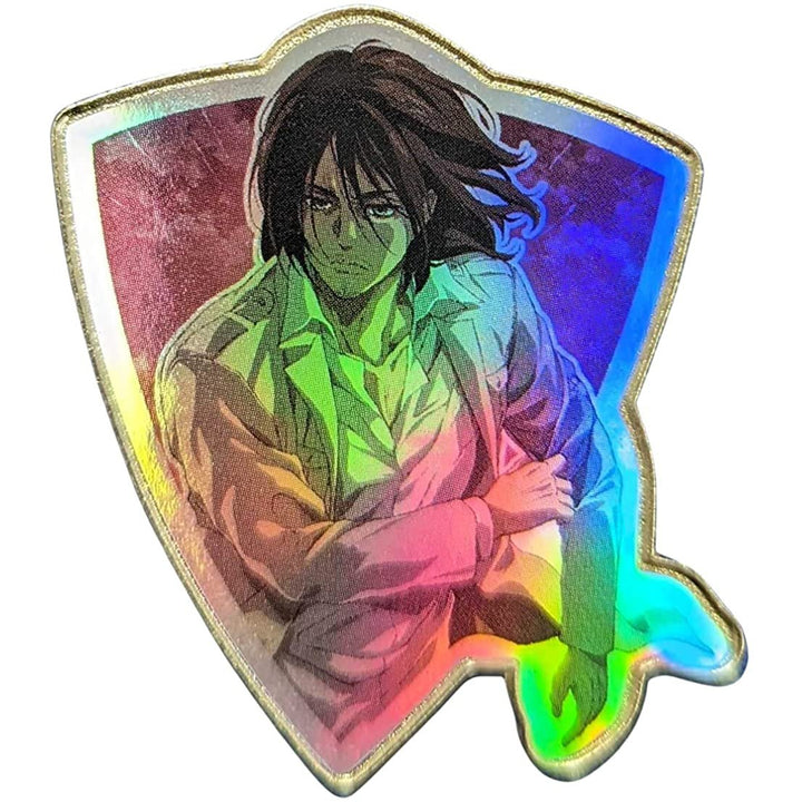 Eren Jaeger- Foil Shield Series - Attack on Titan Pin Zen Monkey Studios