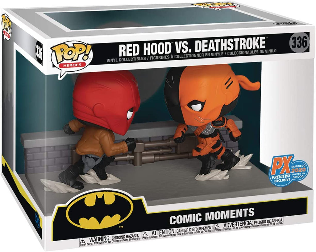 Funko Pop! Comic Moments: DC Comics - Red Hood vs. Deathstroke SDCC 2020