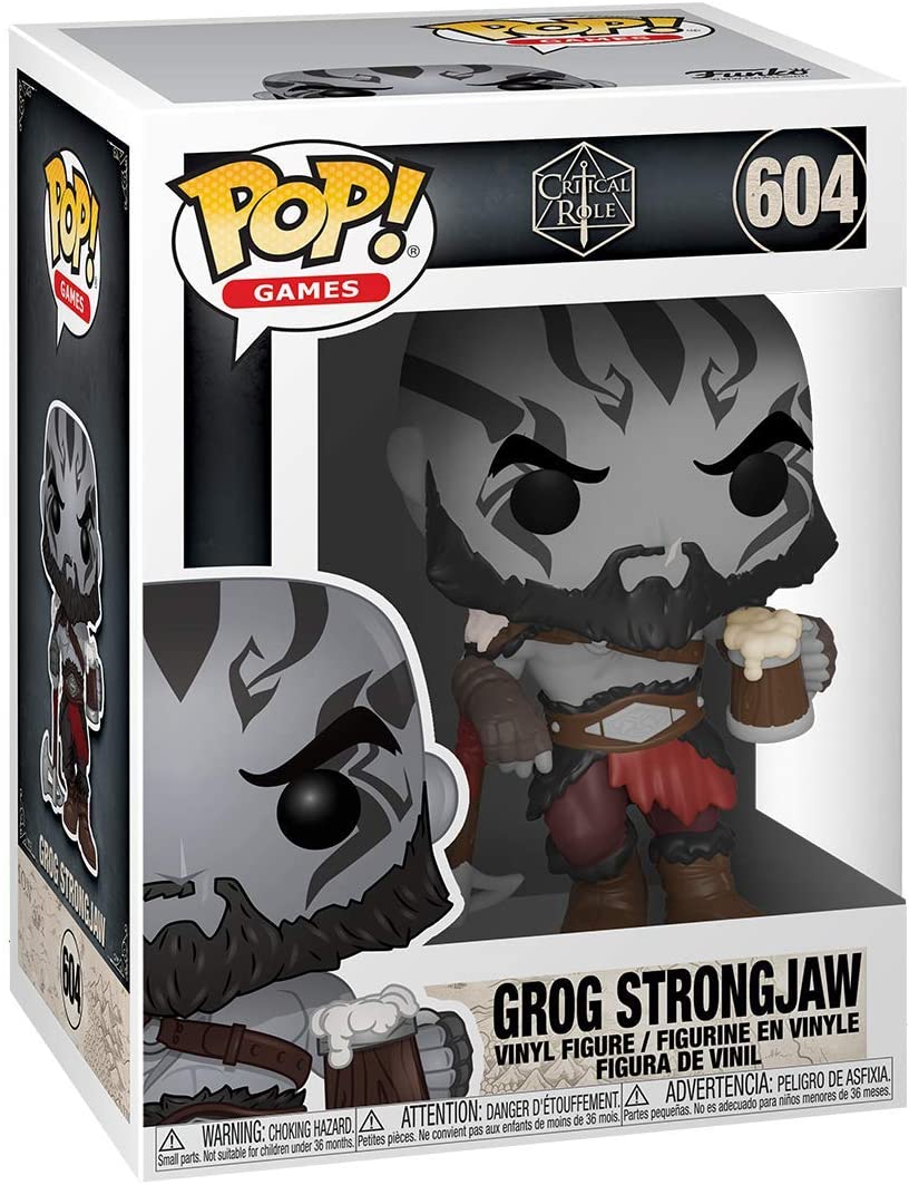 Funko Pop! Games: Vox Machina - Grog Strongjaw Vinyl Figure