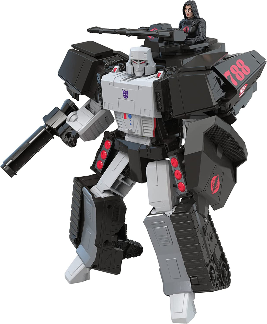 Transformers G.I. Joe Collaborative Mash-Up Megatron H.I.S.S. Tank Cobra Baroness