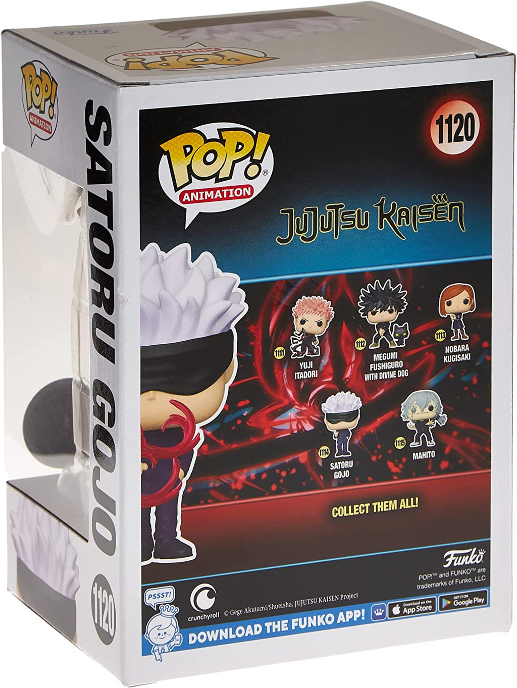 Funko Pop! Animation: Jujutsu Kaisen - Satoru Gojo Cursed Technique Reversal: Red #1120 BoxLunch Exclusive