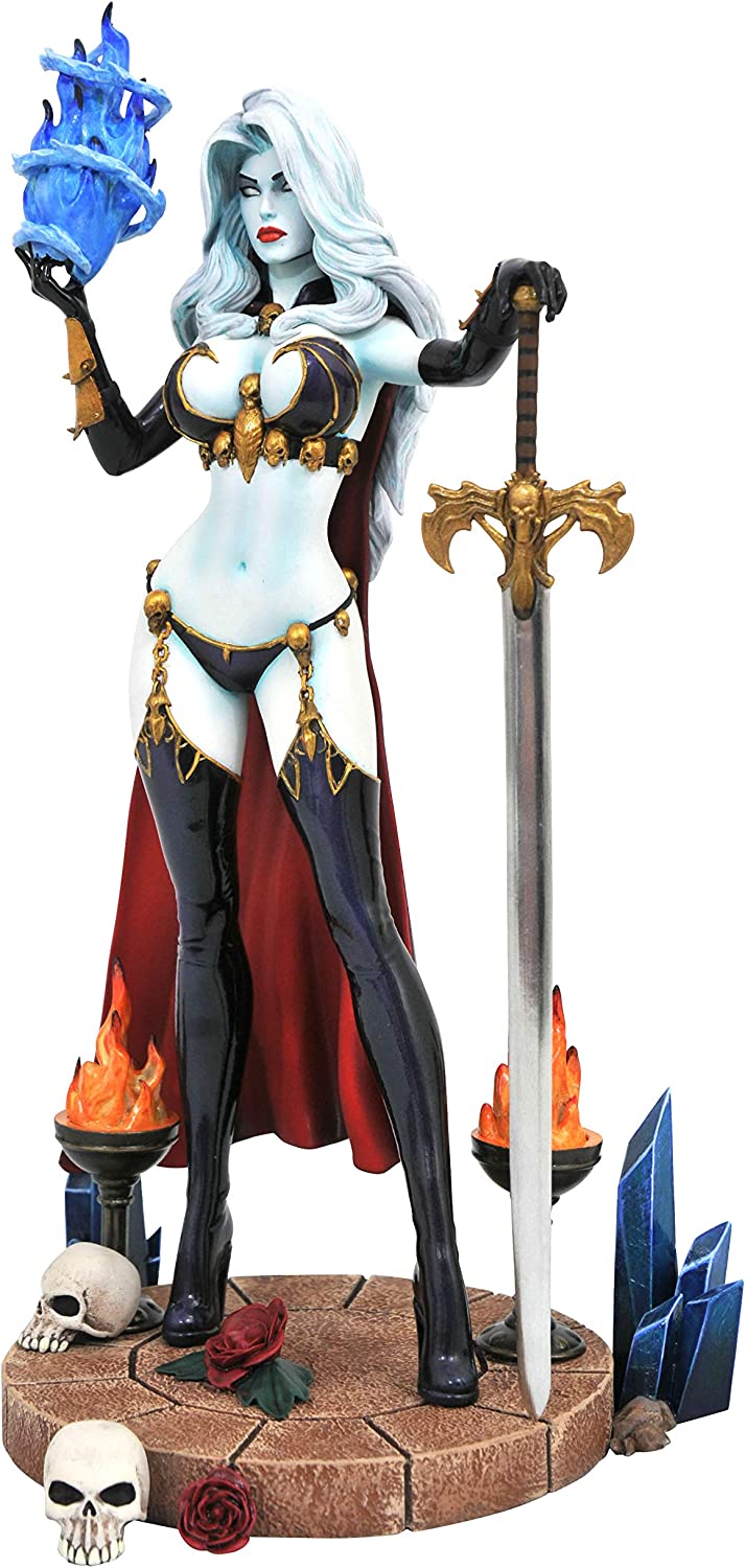 DIAMOND SELECT TOYS Femme Fatales: Lady Death IV PVC Figure 9"