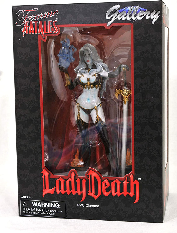 DIAMOND SELECT TOYS Femme Fatales: Lady Death IV PVC Figure 9"