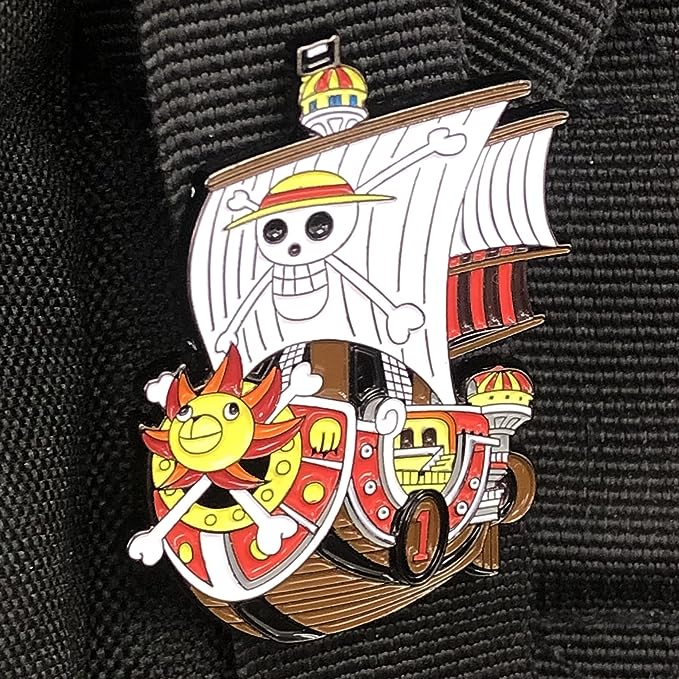 One Piece Thousand Sunny Boat Enamel Pin