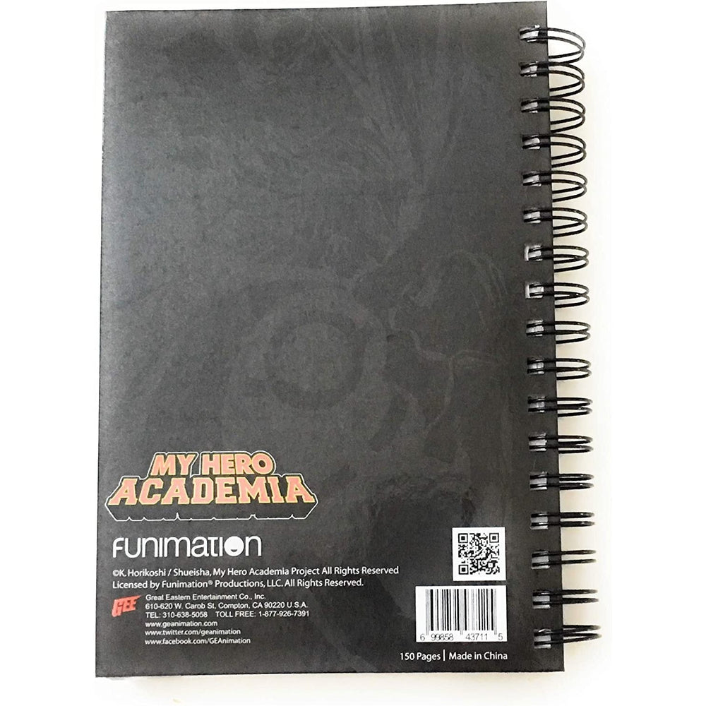 My Hero Academia All Might One For All Anime Hardcover Spiral Notebook