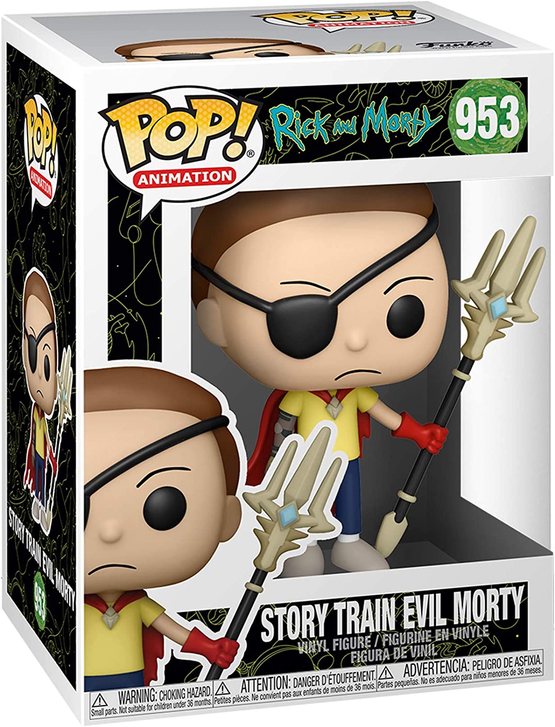 Funko Pop! Animation: Rick & Morty - Evil Morty Vinyl Figure