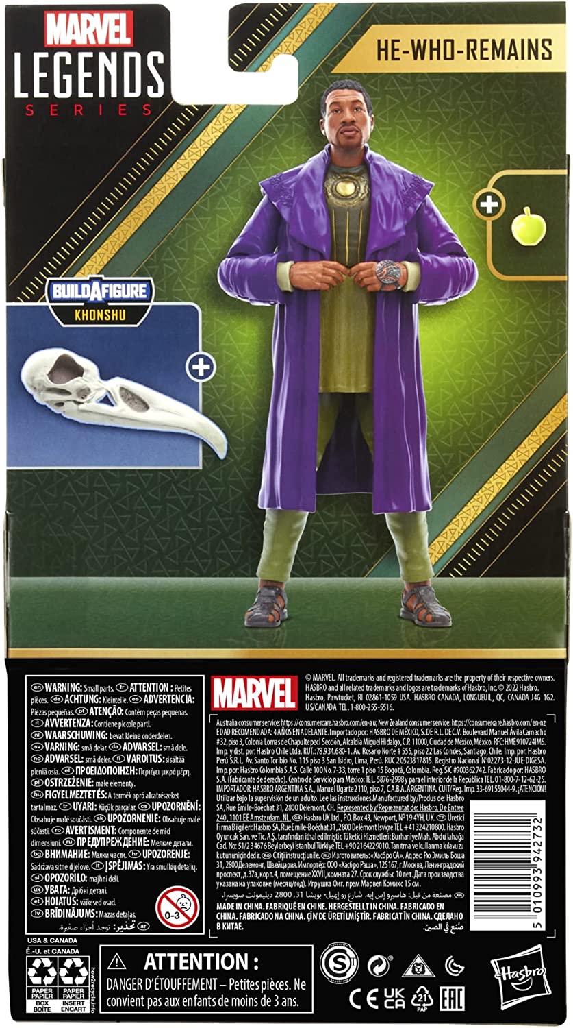 Marvel Disney Plus Legends Loki Series He-Who-Remains 6-in Action Figure