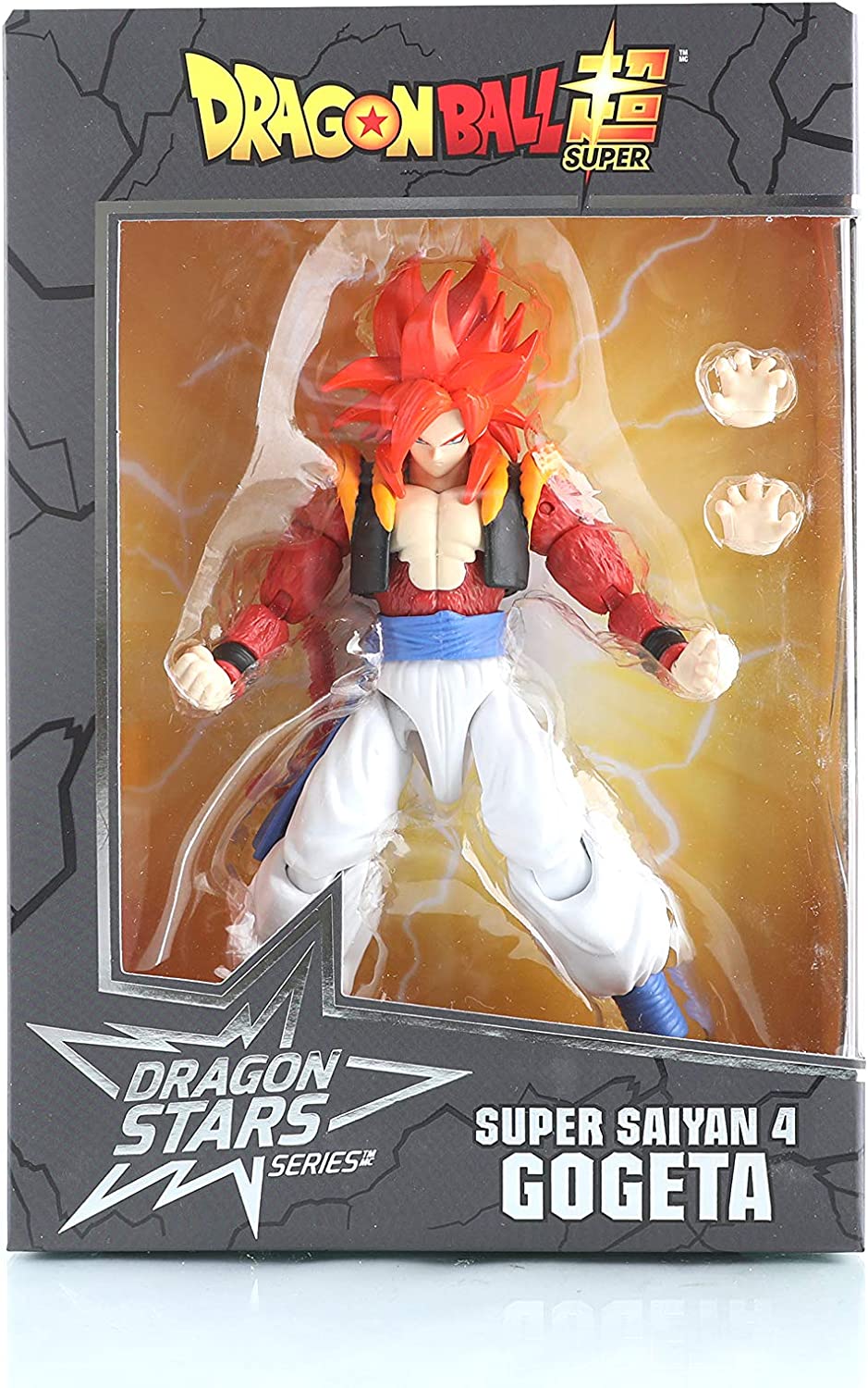 Bandai - Dragon Ball Super - Super Saiyan 4 Gogeta Dragon Stars Series 6.5-Inch Action Figure
