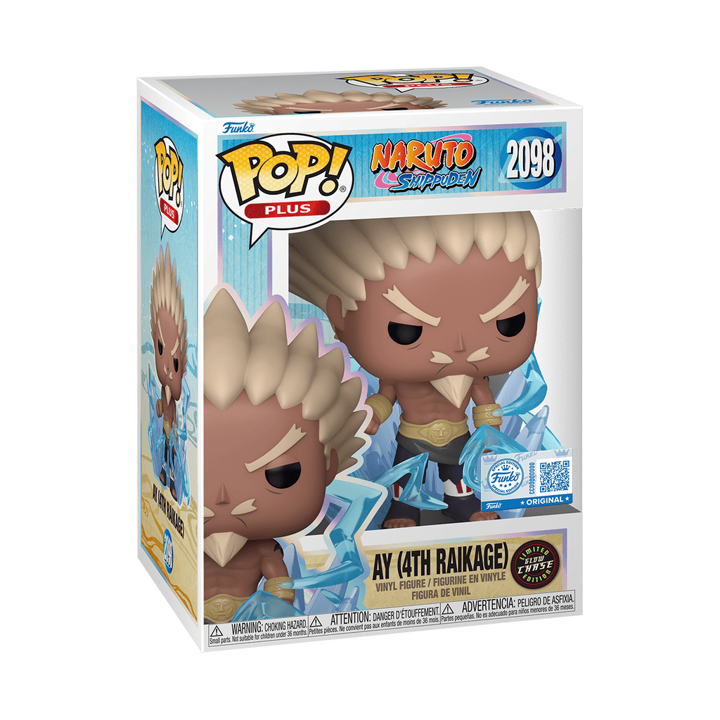 Funko Pop! Plus: Naruto Shippuden - Ay 4th Raikage Glow - in - the - dark Chase 2098 Exclusive - Fundom