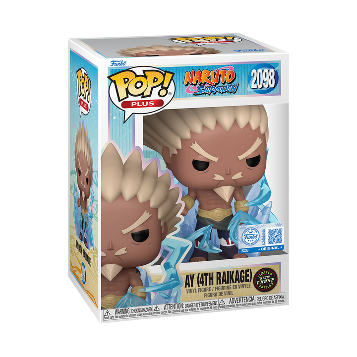 Funko Pop! Plus: Naruto Shippuden - Ay 4th Raikage Glow-in-the-dark Chase #2098 Exclusive