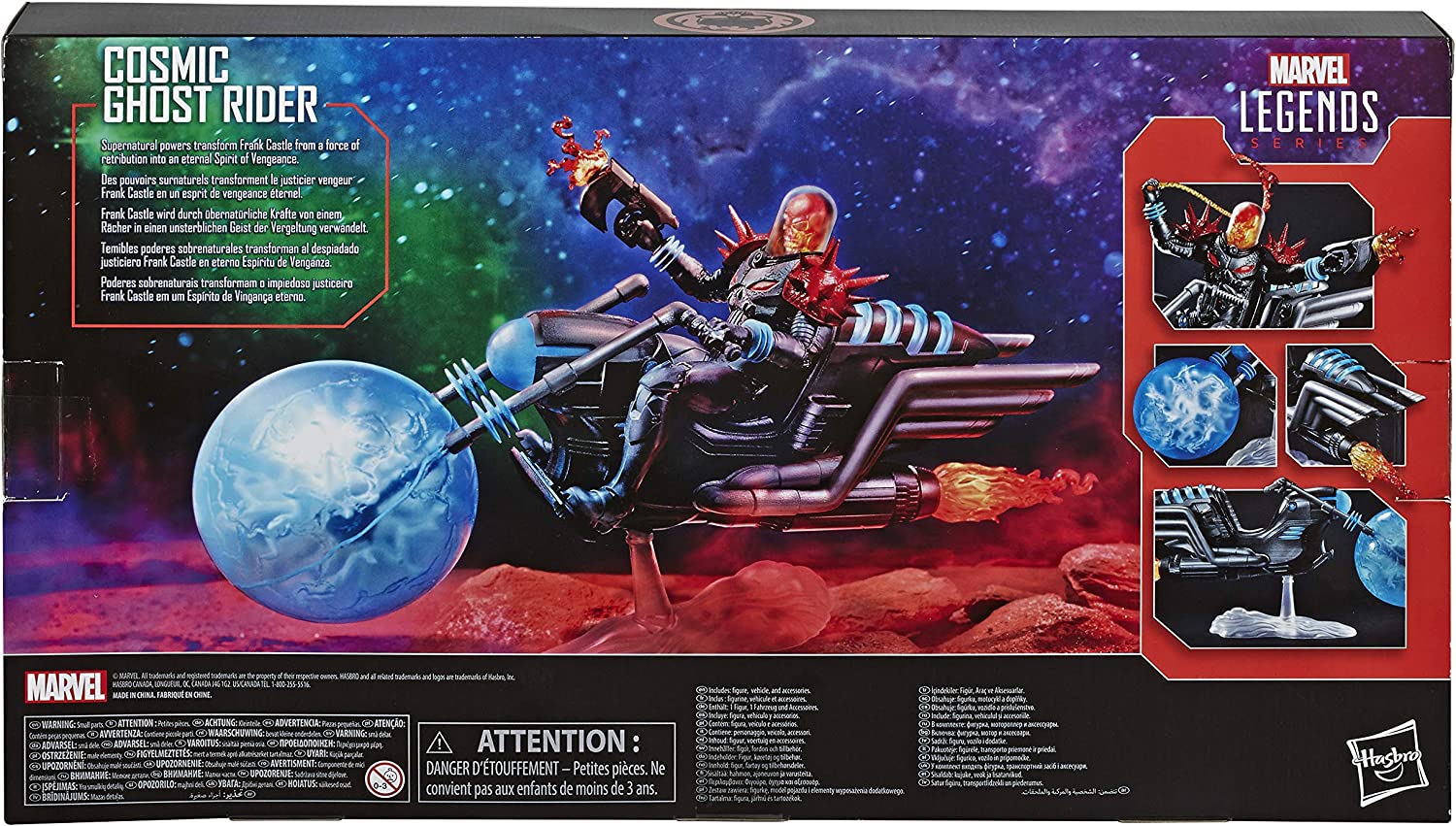 Marvel Legends 6" Cosmic Ghost Rider Action Figure Vehicle