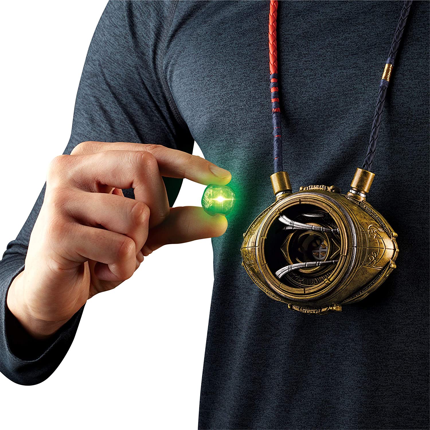 Marvel Legends Series Doctor Strange Premium Role Play Eye of Agamotto Electronic Talisman