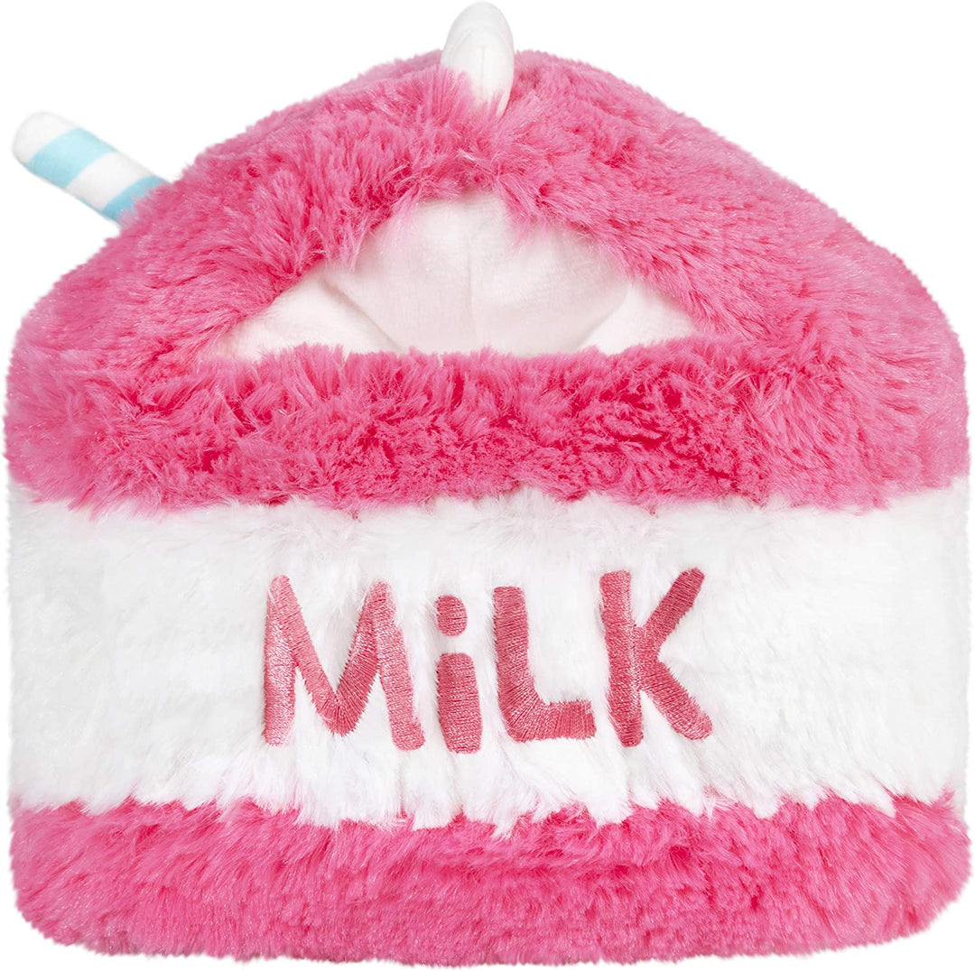 Squishable Mini Comfort Food Strawberry Milk Carton 7" Plush