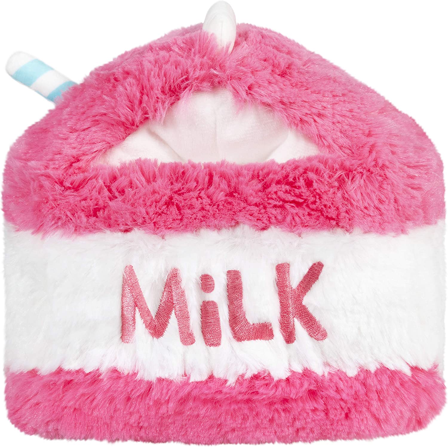 Squishable Mini Comfort Food Strawberry Milk Carton 7" Plush
