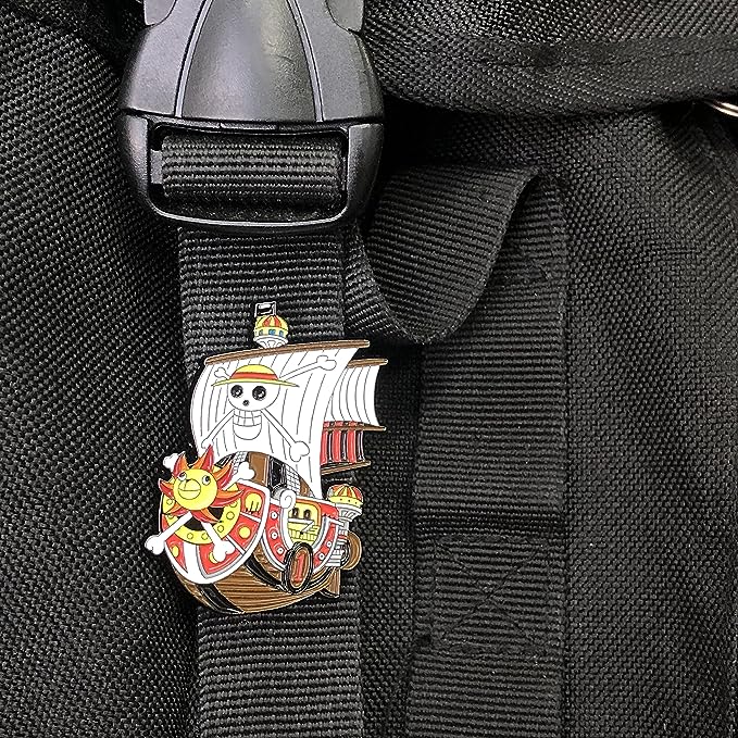 One Piece Thousand Sunny Boat Enamel Pin