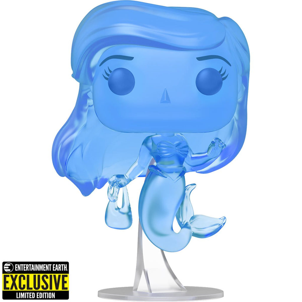 Funko Pop! Disney: The Little Mermaid - Ariel Blue Translucent #563 Entertainment Earth Exclusive