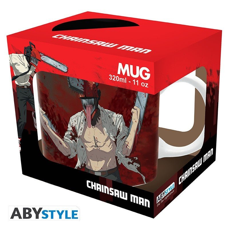 ABYstyle - Chainsaw Man - Denji Transformation - 11 oz Ceramic Mug - Fundom