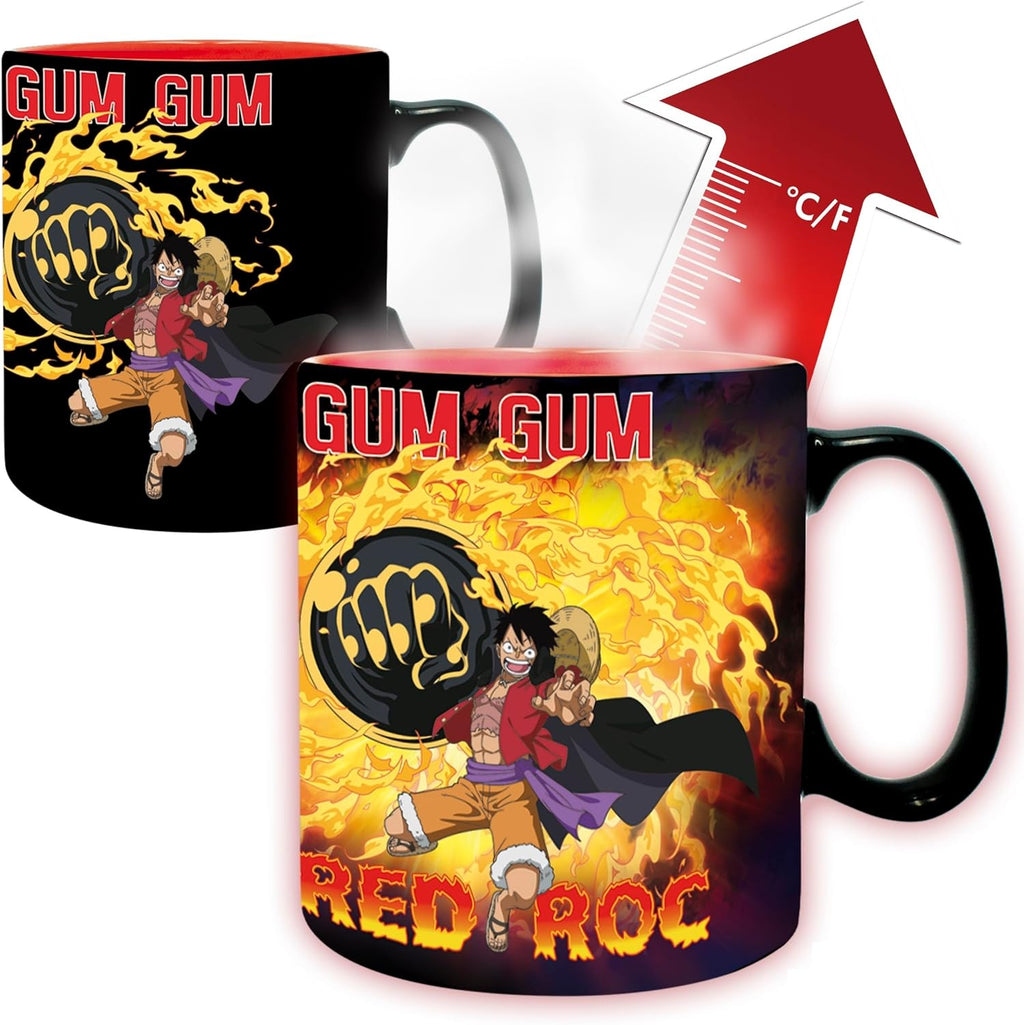 ABYstyle - One Piece - Luffy vs. Kaidou - 16 oz Heat Change Mug - Fundom